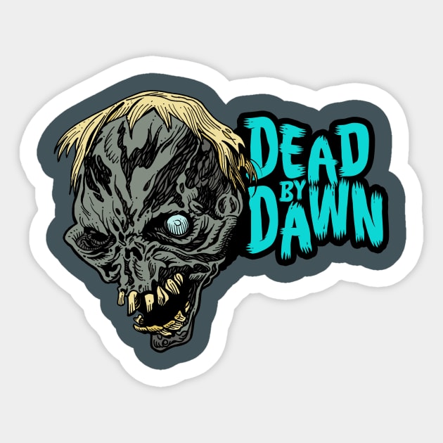 Evil Dead Cellar Dweller Sticker by rsacchetto